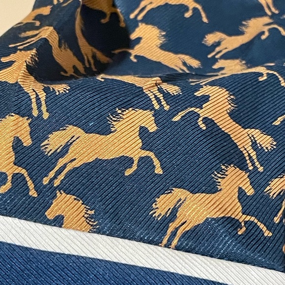 Maeve Blue and Gold Blouse - Picture 2 of 4